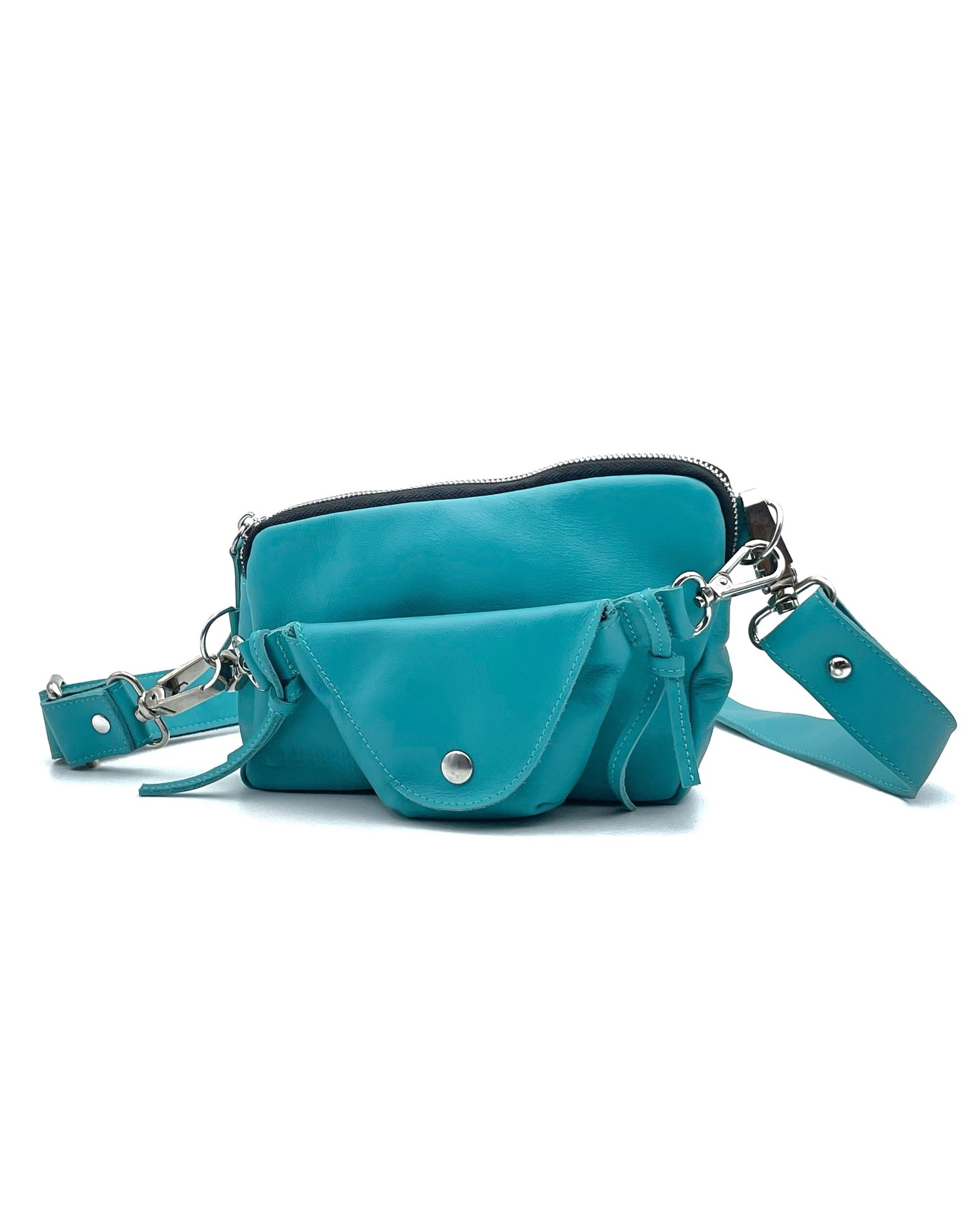 marsupio artigianale in pelle made in italy