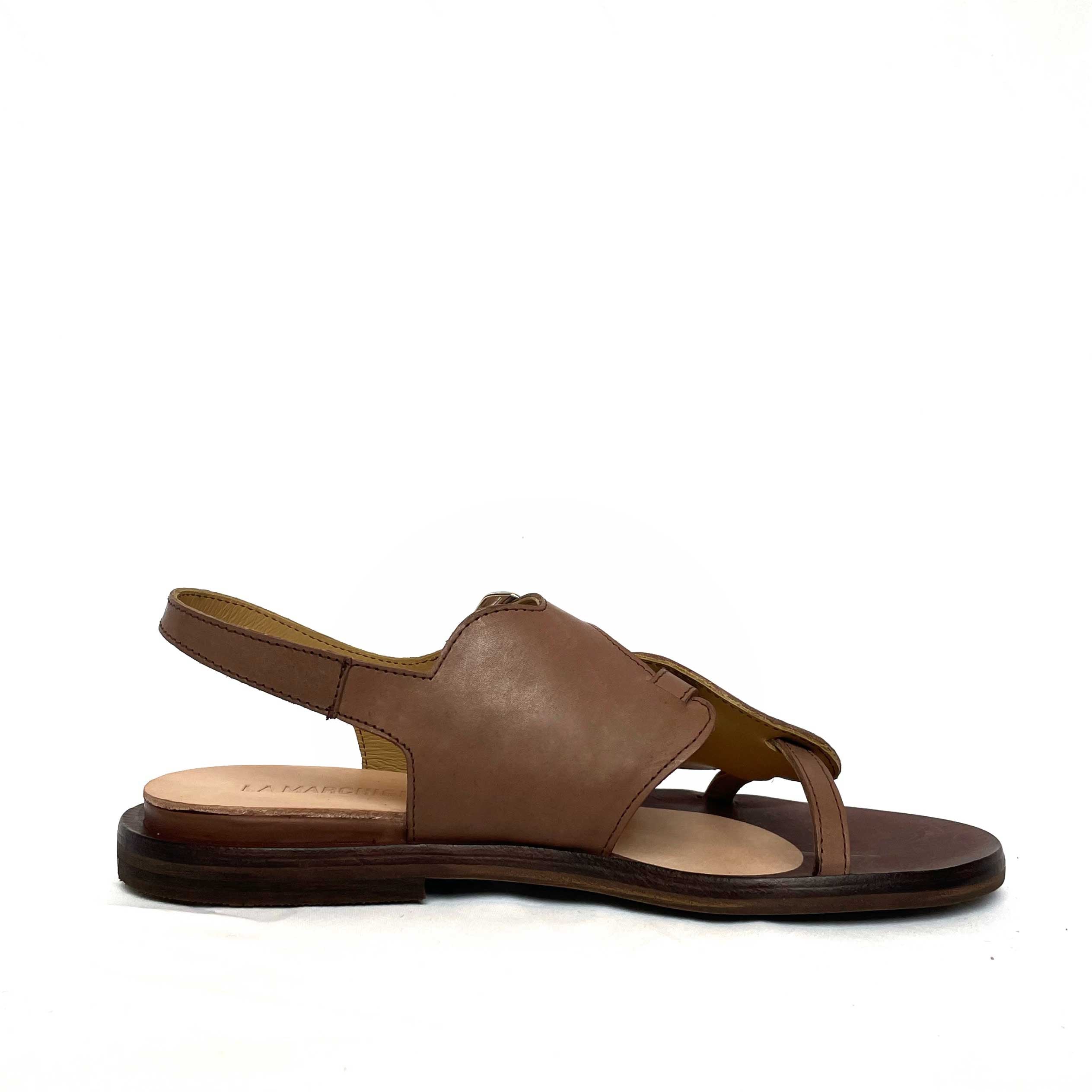 sandalo con tacco unisex artigianale