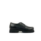 scarpa in pelle comoda con suola platform