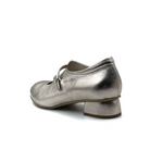 scarpe donna con tacco basso e cinturino in pelle