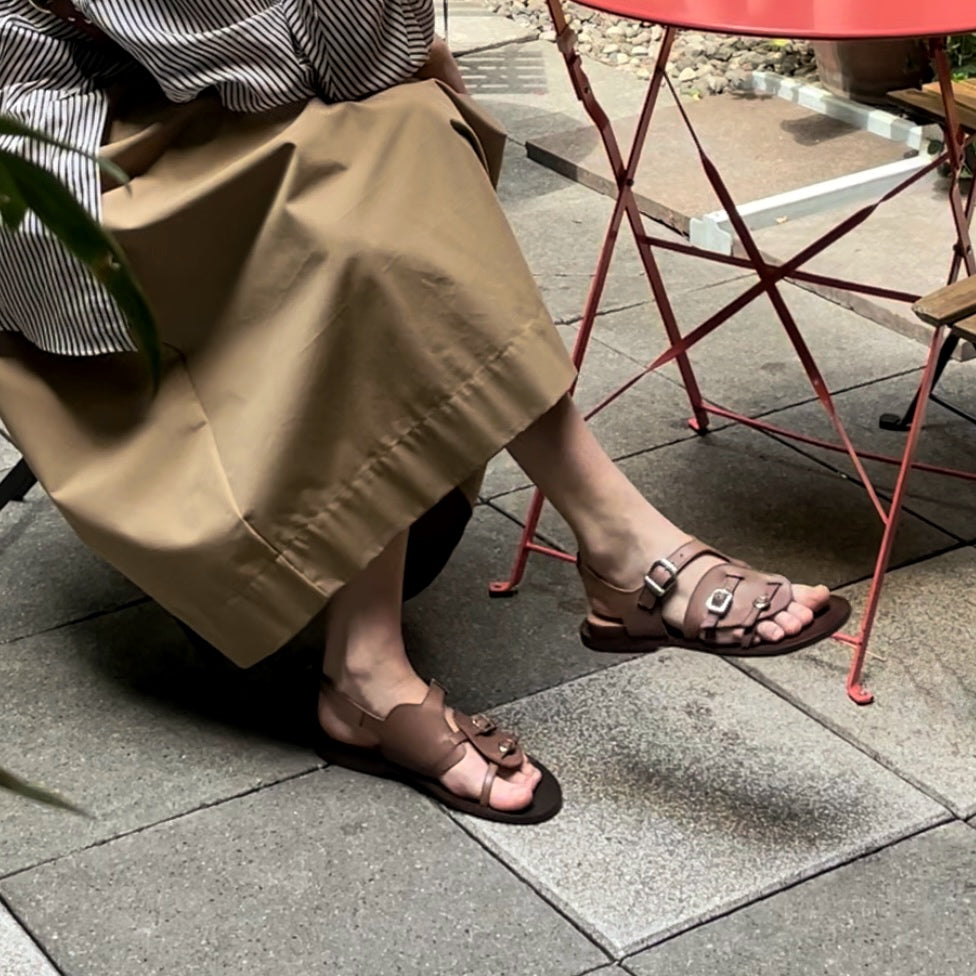 sandalo nocciola indossato mr ripley